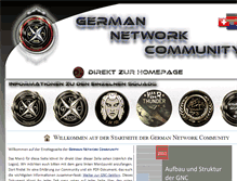 Tablet Screenshot of clan-gnc.de